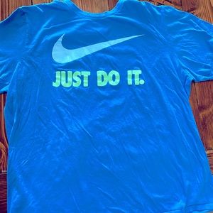 Nike blue t-shirt